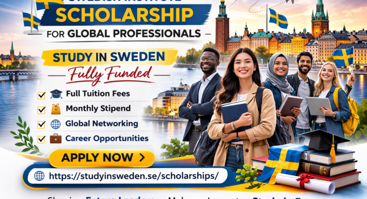 Swedish Institute Scholarship for Global Professionals (SISGP)