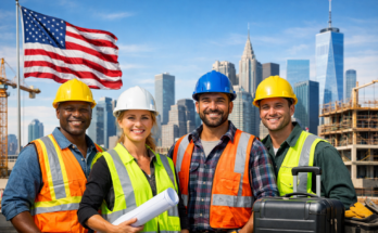 Opportunity to Get Paid $42,000 to Relocate to the USA via the Construction Visa Program
